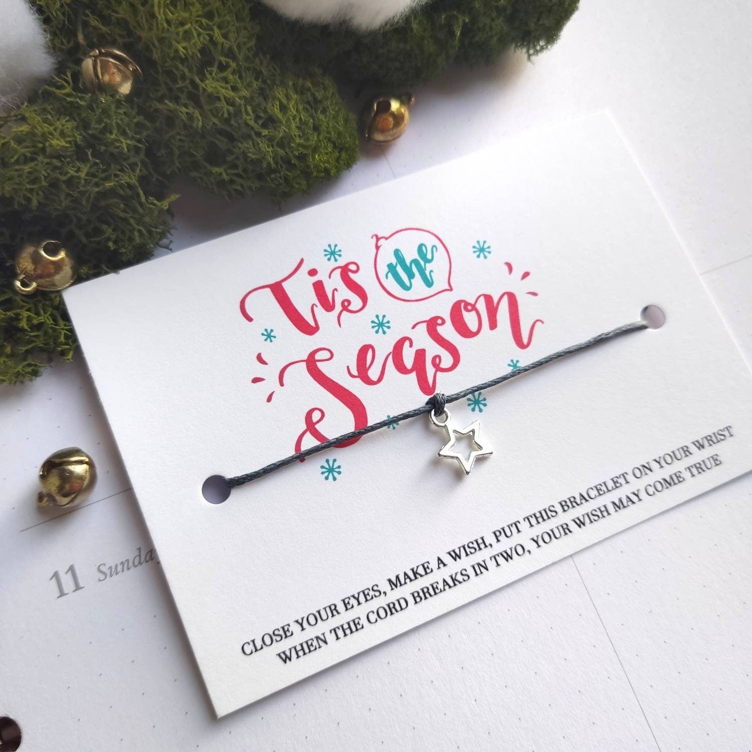 Christmas Make A Wish Bracelet – Mint Violet Company