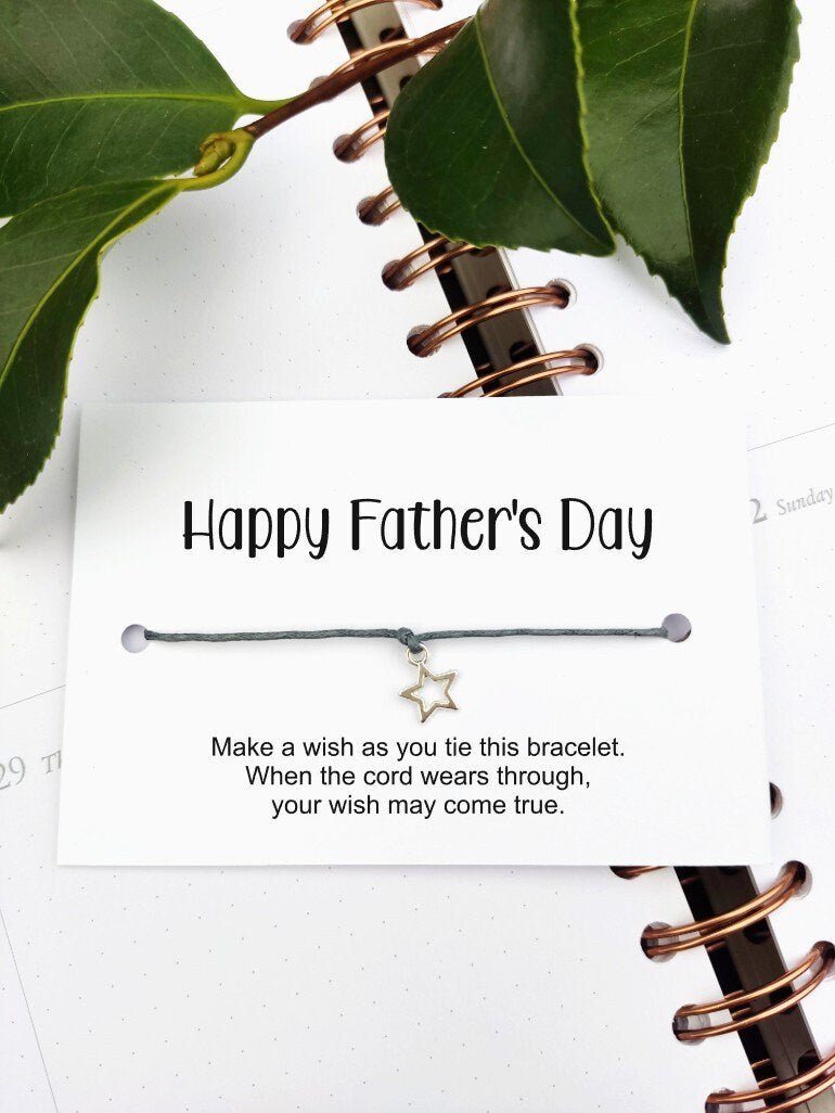 Father's Day Gift, Father's Day Bracelet, Dad Bracelet, Gift For Dad, Father's Day Present, Father's Day, Dad Gift Card