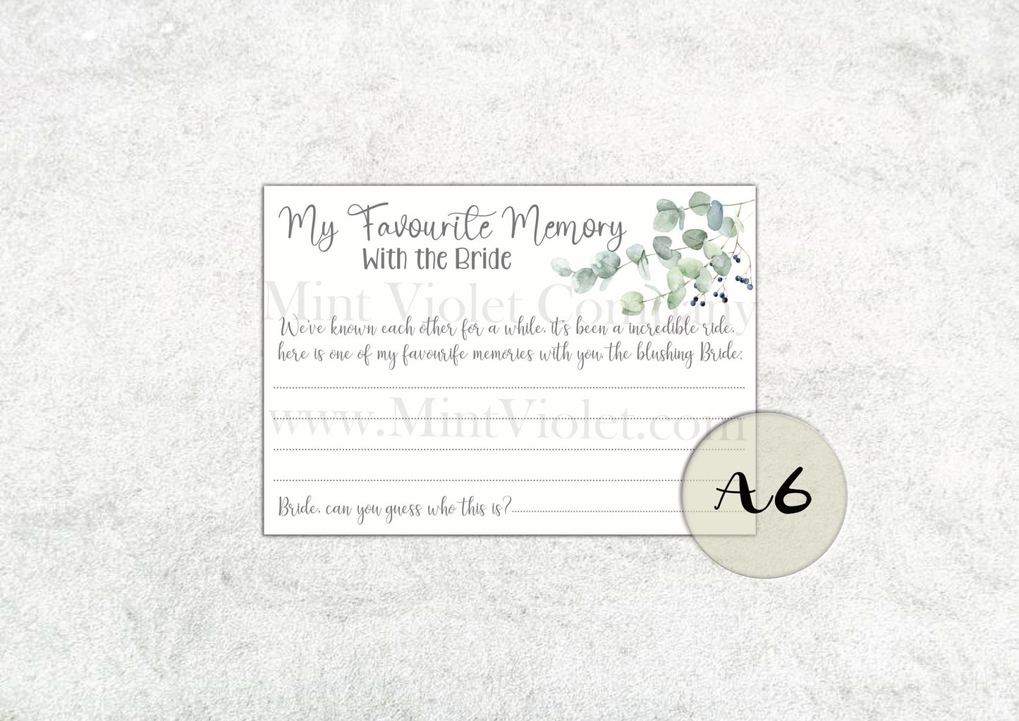 Mr or Mrs, Hen Party Games, what did the groom say, Would she rather, Guess the dress, Party Accessories, classy eucalyptus Hen Party
