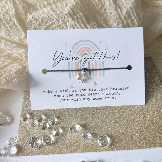 You’ve got this Rainbow Wish Bracelet