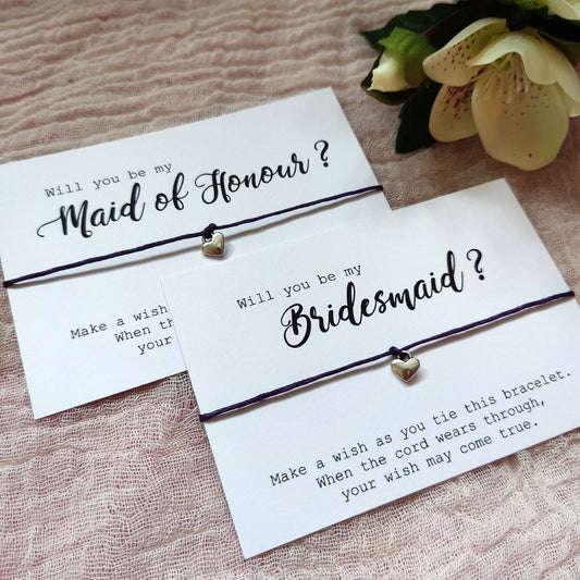 Bridesmaid proposal gift, Will You Be My Bridesmaid Card, Bridesmaid Gifts,  Bridesmaid Bracelet, flower girl Bracelet, Wedding Party gift