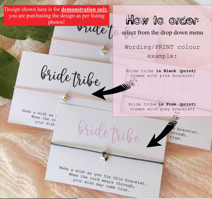 Hen Party, Hen do, team bride wedding hen party charm bracelet, bridesmaid bridal shower proposal bracelet bridesmaid bride to be TB.03