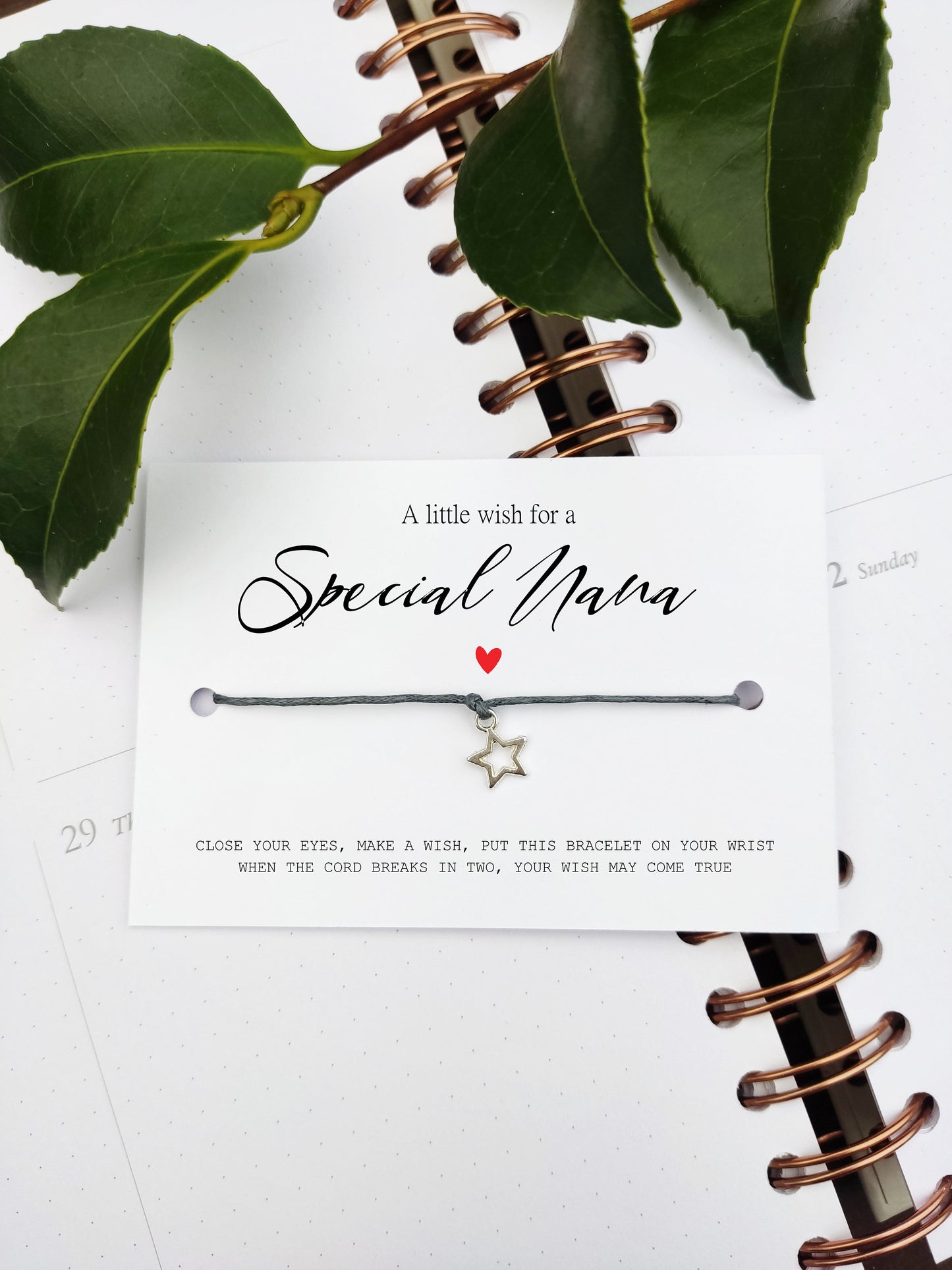 Special aunt Wish bracelet